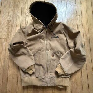 Carhartt Heavy Duty Warm Hooded Jacket Vintage Size Large